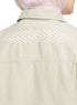 Olive Embroidered Shirt - Khotwh